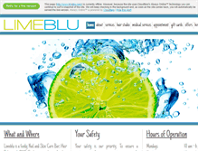 Tablet Screenshot of limeblu.com